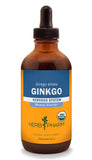 Herb Pharm Certified Organic Ginkgo Liquid Extract for Memory and Concentration - 4 Ounce