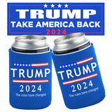 Donald Trump 2024 - Take America Back - Can Coolie Political Drink Coolers Coolies