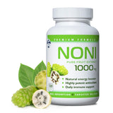 TAIGASEA - Wild Noni Pure Fruit Extract Capsules, Noni Capsules for Immune Support, Joint Support and More, Natural Noni Adaptogens Supplements with Antioxidants, 1000mg, 120 Vegetarian Capsules