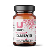 UMZU Daily B - 100% Complete B Vitamin Complex - Supports Energy, Cellular Health & Focus - Brain Vitamins - Focus Supplement - with Folic Acid & Thiamine - 30 Day Supply - 30 Capsules