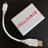 Cell2jack - Cellphone to Home Phone Adapter - Make and Receive Cell Phone Call on Your landline Phone Free