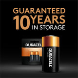 Duracell CR123A 3V Lithium Battery, 2 Count Pack, 123 3 Volt High Power Lithium Battery, Long-Lasting for Home Safety and Security Devices, High-Intensity Flashlights, and Home