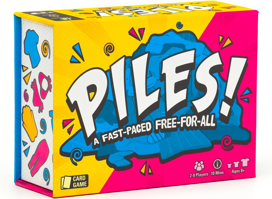 Piles – Card Games – for Kids 8 and Up – Family Game Night