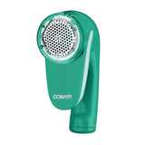 Conair Fabric Shaver and Lint Remover, Battery Operated Portable Fabric Shaver, Green, CLS1GX