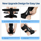 MEGAGURU Plantar Fasciitis Night Splint, 2024 Upgraded Adjustable Plantar Fasciitis with Massage Ball for Foot Pain Relief by Plantar Fasciitis Achilles Tendonitis Foot Drop, Achilles Tendonitis