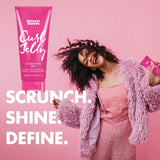 Umberto Giannini Curl Jelly Scrunching Jelly Bundle, Vegan & Cruelty Free Frizz Solution Gel for Curly or Wavy Hair, 200 ml (2 Pack)