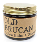 Old Brucan: Grass-fed Beef Tallow Balm | Handmade Natural Lotion | Unscented or Scented | 2 fl oz (Unscented)