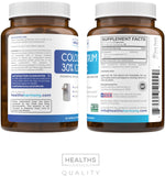 Colostrum 1,000mg (Non-GMO) 30% IgG Immunoglobulins - Immune System Support, Gut Health & Respiratory Health Supplement - Low Heat Processed Bovine Colostrum - 60 Capsules - No Powder or Pills