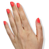 LONDONTOWN LAKUR Nail Polish, Nail Lacquer, Papaya, Coral, 1 ct.