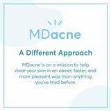 MDacne DIM Skin Clearing Supplements (30 Vegan Capsules) - for Acne Treatment, Estrogen Balance, Hormone Menopause Relief & Bodybuilding, Cruciferous Extract & Bioperine - Dermatologist Formulated