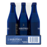 Saratoga Sparkling Water, Plastic Bottle, 28 oz, 12 Pack