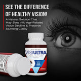 VisiUltra Eye Supplements for Adults - Best Capsules for Eye Health - Includes Vitamin & Mineral for Healthy Clear Vision - Capsules for Eyesight Improvement (3 Pack)