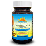 Natural Health Goodies Vitamin B12 Methylcobalamin 1000 mcg Vegan Sublingual Chewable Lozenges from