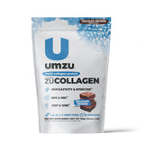 UMZU zuCollagen Protein - Multi Collagen, Support Skin, Hair, Joints, and Muscle Recovery - Chocolate Brownie Flavored, 90 Calories, 21 Grams Protein - 1 Scoop Per Serving (20 Servings)