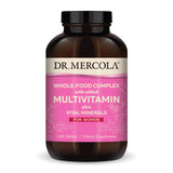 Dr. Mercola Whole-Food Complex with Added Multivitamin Plus Vital Minerals for Women, 30 Servings (240 Tablets), Dietary Supplement, Supports Overall Health