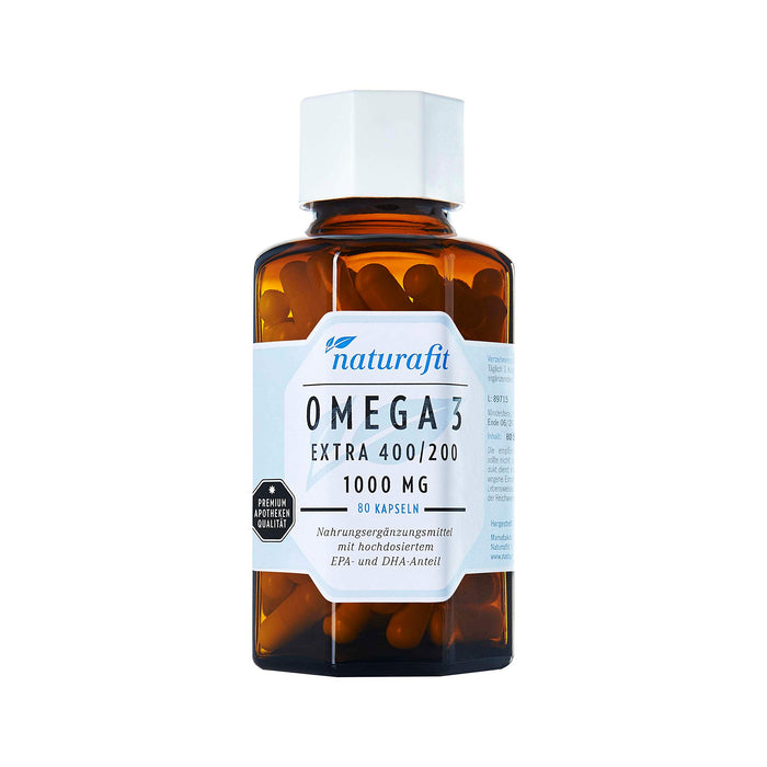 naturafit Omega 3 Extra 400/200 capsules, 80 capsules