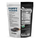 Amazing Food Poppy Seeds | 2 Lbs | USDA Certified Organic | Vegan | Non-GMO | Gluten Free | Made in USA