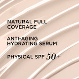 IT Cosmetics Your Skin But Better CC+ Cream, Fair Beige - Color Correcting Cream, Full-Coverage Foundation, Hydrating Serum & SPF 50+ Sunscreen - Natural Finish - 1.08 fl oz