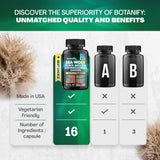 Botanify Sea Moss 7000mg, Black Seed Oil 4000mg, Ashwagandha 2000mg, Turmeric 2000mg, Bladderwrack 2000mg, Burdock 2000mg, Ginger, Vitamin C, Vitamin D3, Elderberry, Manuka, Dandelion, Yellow Dock