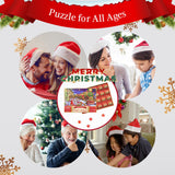 Advent Calendar 2024 Christmas Puzzles, 24 Days 1008 Pieces Countdown to Christmas Calendars Jigsaw Puzzles for Kids Teens Adults, Christmas Holiday Gifts Toys for Home Wall Decor