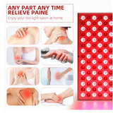 Red-Light-Therapy-Device - 45W LED Panel Deep 660nm and Near-Infrared 850nm LED Light Combo for Skin Beauty,Pain Relief of Muscles and Joints