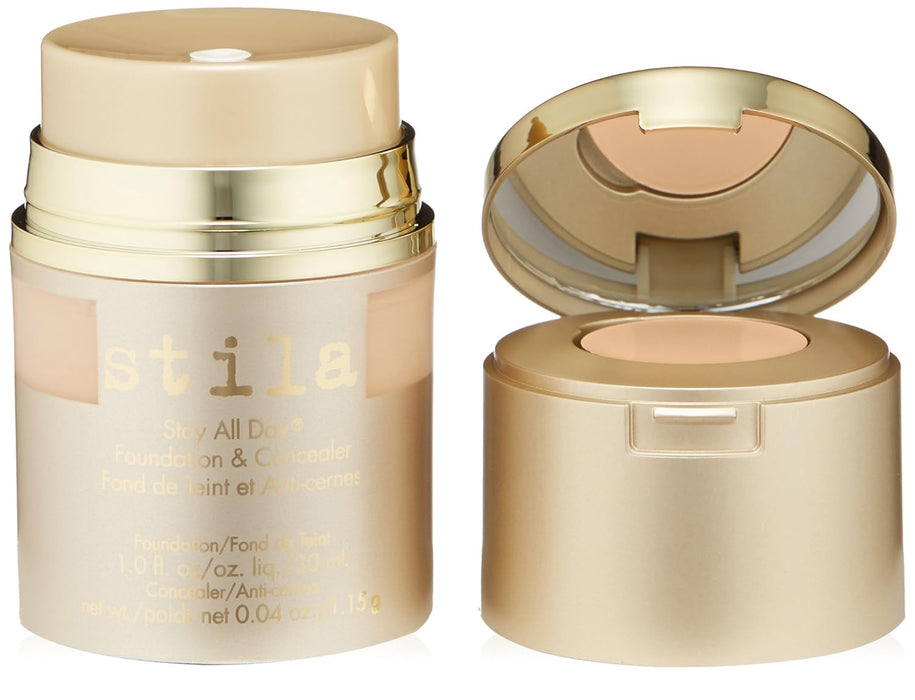 STILA Stay All Day Foundation & Concealer #0 Porcelion 1oz