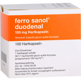 ferro sanol duodenal Hartkapseln gegen Eisenmangel, 100 pcs. Capsules