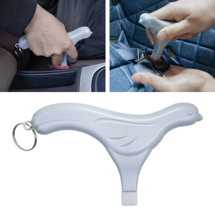 Doytn Buckle Release Tool - Compatible with Baby Car Seat, Stroller, Vehicle Buckle & Other Push Button Device - Easy Buckle Release Aid for Arthritis, Long Nails & Elderly (Pack of 1)