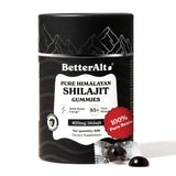 Better Alt Pure Himalayan Shilajit Gummies with 100% Shilajit |High Potency Gold Grade| 60 Gummies for Energy Boost & Immune Support, 75%+ Fulvic Acid| Travel Friendly - Tamarind Flavor