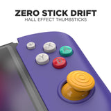 CRKD Nitro Deck Limited Edition with Carry Case - Professional Handheld Deck with Zero Stick Drift for Nintendo Switch and Switch OLED (Retro Purple - Nostalgia Collection)