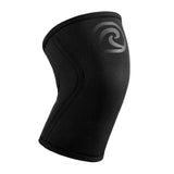 Rehband 5mm Knee Sleeves for Functional Training, Cross-Training & Powerlifting, Weightlifting Knee Support made of Neoprene, Unisex, Colour:Carbon/Black, Size:X-Small