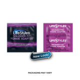 LIFETYLES Snugger Fit Condoms. 25 Pieces. Latex, Lubricated