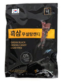 GeumHeuk Korean Panax Black Ginseng Candy Real Sugar Free (200g X 2 Bags (400g)) - NO Corn Syrup. Smooth, Breath Refresher, Healthy Candy, Best Taste and Sugar Free, Energy Candy