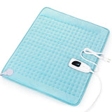 Heating Pad-Electric Heating Pads for Back,Neck,Abdomen,Moist Heated Pad for Shoulder,knee,Hot Pad for Arms and Legs,Dry&Moist Heat & Auto Shut Off(Light Blue, 20''×24'')