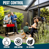 NJKPUYT Pest Control, Rodent Repellent,Mouse Repellents Outdoor,Mice Repellent Indoor, Rat Repellent for House, Mosquito Repellent,Strongly Repel Rodent,Roaches,Spider,Ants, &Other Pests Repellent-2P