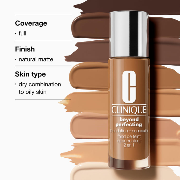 Clinique Beyond Perfecting Liquid Foundation + Concealer, Clove