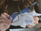 Crizal Eyeglass Lens Cleaner Kit, 1 Doctor Recommended for Anti Reflective Lenses and Coating, 2oz Crizal Spray w/Crizal Microfiber Cloth, 1pk
