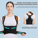 Back Brace Posture Corrector for Women and Men-Back Straightener Posture Corrector, Scoliosis and Hunchback corrector for upper and lower back support, Posture Trainer, Shoulder Brace Adjustable (L)