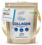 Collagen Powder - Bioactive Collagen Hydrolysate Peptides, Protein Powder, Tasteless, Wehle Sports Made in Germany Collagen Type 1, 2 & 3 Lift Drink (500g (1 Pack))