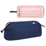 Leudes Hair Tools Travel Bag for Shark Flexstyle Carrying Case Portable Shark Hair Air Wrap Dryer Case Waterproof Dustproof Flat Curling Iron Travel Organizer (Blue)