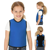 Special Supplies Sensory Compression Vest Deep Pressure Comfort (Blue, X-Small)