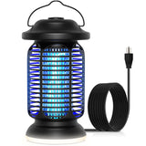 AMUFER Bug Zapper Outdoor & Indoor, Upgraded 18W Exclusive Blue-Violet Light with 2W LED Lamp, 100% Increase in Mosquito Control Effect, Coverage of 1/2-1 Acre, Fly Zapper for Patio, Backyard, Home