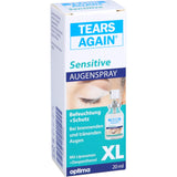 TEARS AGAIN Sensitive XL eye spray for burning and watery eyes, 20 ml solution