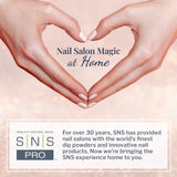 SNS Base Coat Nail Polish for Nail Dip Powder, Gelous Base Refill - Long-Lasting & Fast-Drying Nail Strengtheners Gel Base for Colors - Low-Odor & No UV Lamp Required - 2 fl. oz.