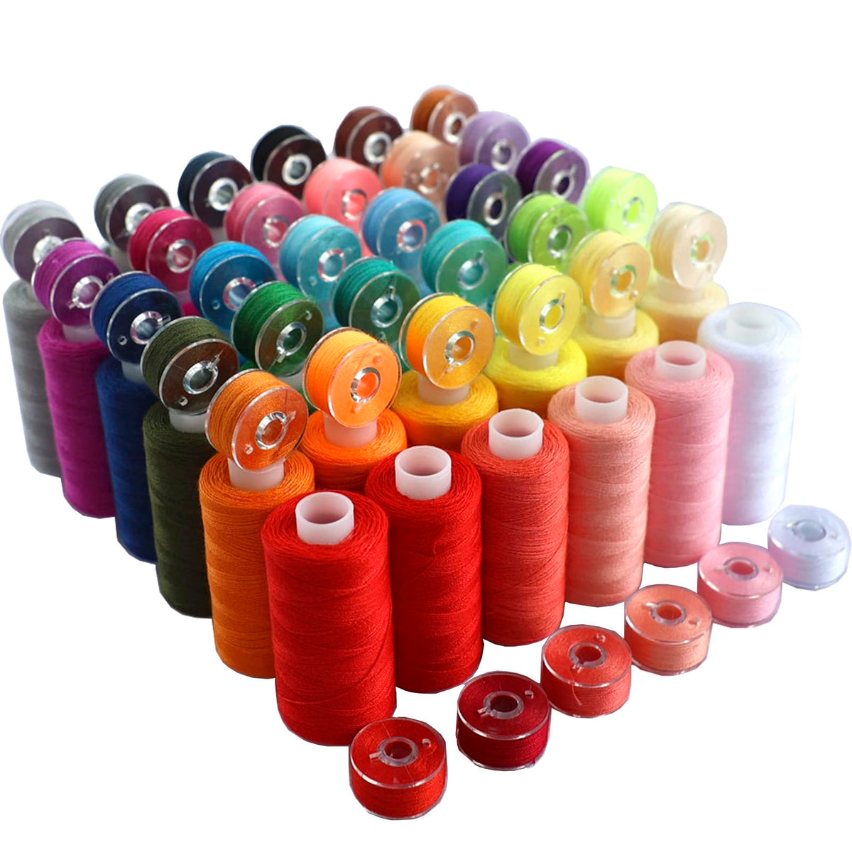72 PCS Sewing Thread Assortment, 36 Color Thread for Sewing Machine wi