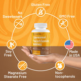 Liposomal Tocotrienols 1000mg - High Bioavailability Vitamin E Tocotrienols Supplements,95% Delta & 5% Gamma Tocotrienol Capsules Support Cardiovascular,Skin,Bone,Antioxidant,60 Softgels