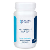 Klaire Labs Nattokinase NSK-SD - Proteolytic Enzyme for Cardiovascular Support, Dairy & Gluten-Free (60 Capsules)