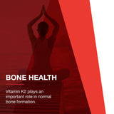 Protocol MK-7 Vitamin K2 160mcg - Vit K Supplement - MK-7 Vitamin K2 Life Balance - Supports Bone Health & Vascular Elasticity* - Non-GMO & Vegan - 60 Tablets