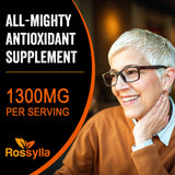 Rossylla Liposomal NAD Supplement – 1300 mg per Serving for General Wellness, High Absorption, 480 Count, Supports Cellular Energy