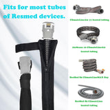 iGuerburn 6ft 4in CPAP Hose Cover for Resmed Airsense 11 10 Tubes, Climatelineair Heated Tubing Insulated Sleeve Protector from Cat Proof, Easier to Wrap Tube & Prevent Condensation